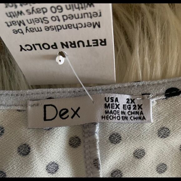 Dex Plus Size Tie Front Midi Dress - Picture 9 of 11